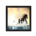 Powerful Horse Satin Matt Texture UV Art Painting Kafalo