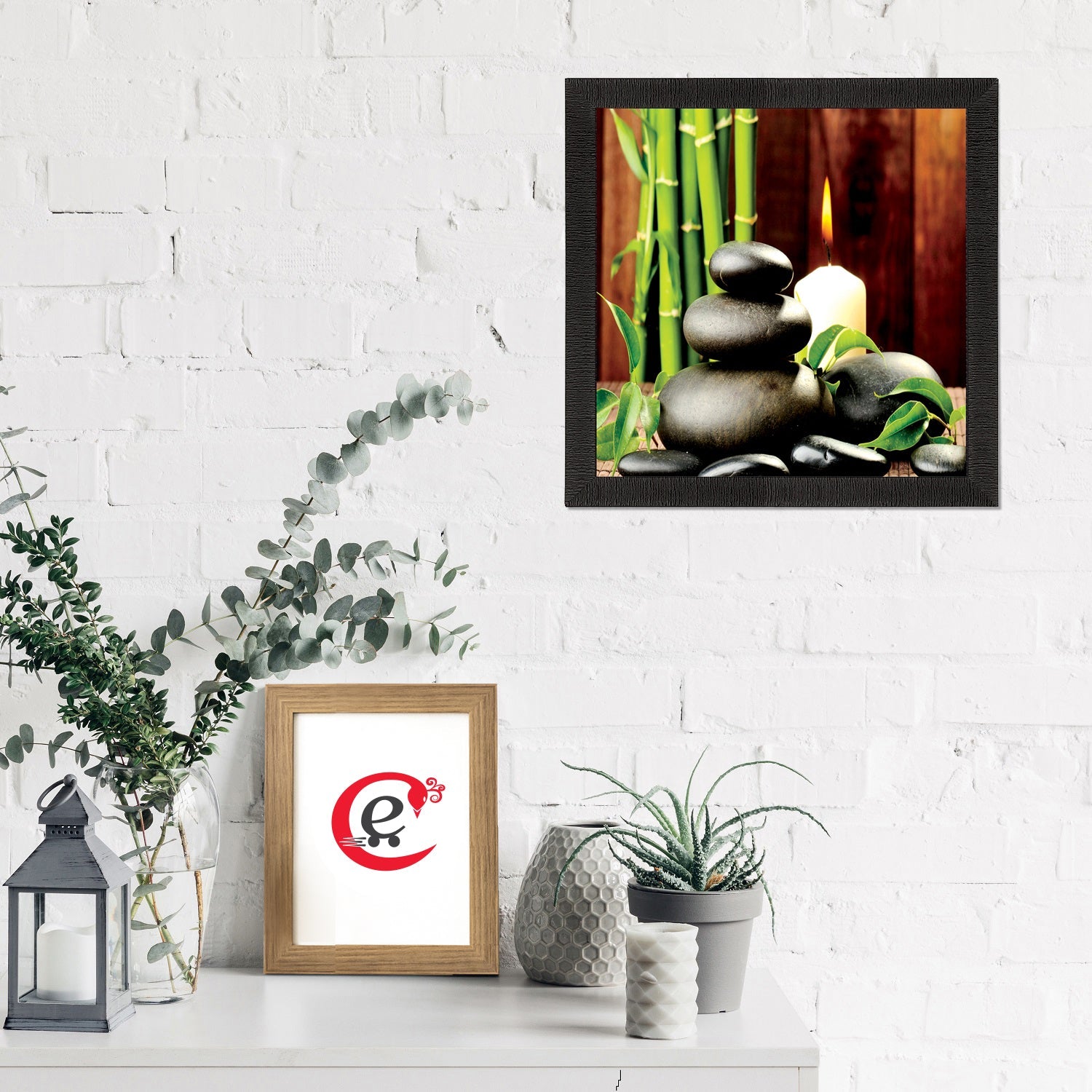 Soothing Stones Satin Matt Texture UV Art Painting Kafalo