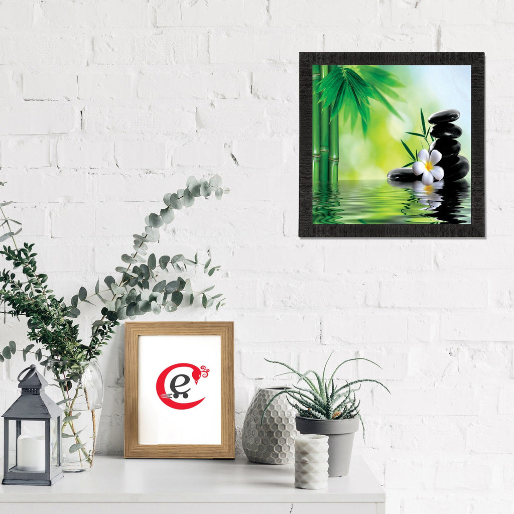 Water Lily Flower Satin Matt Texture UV Art Painting Kafalo