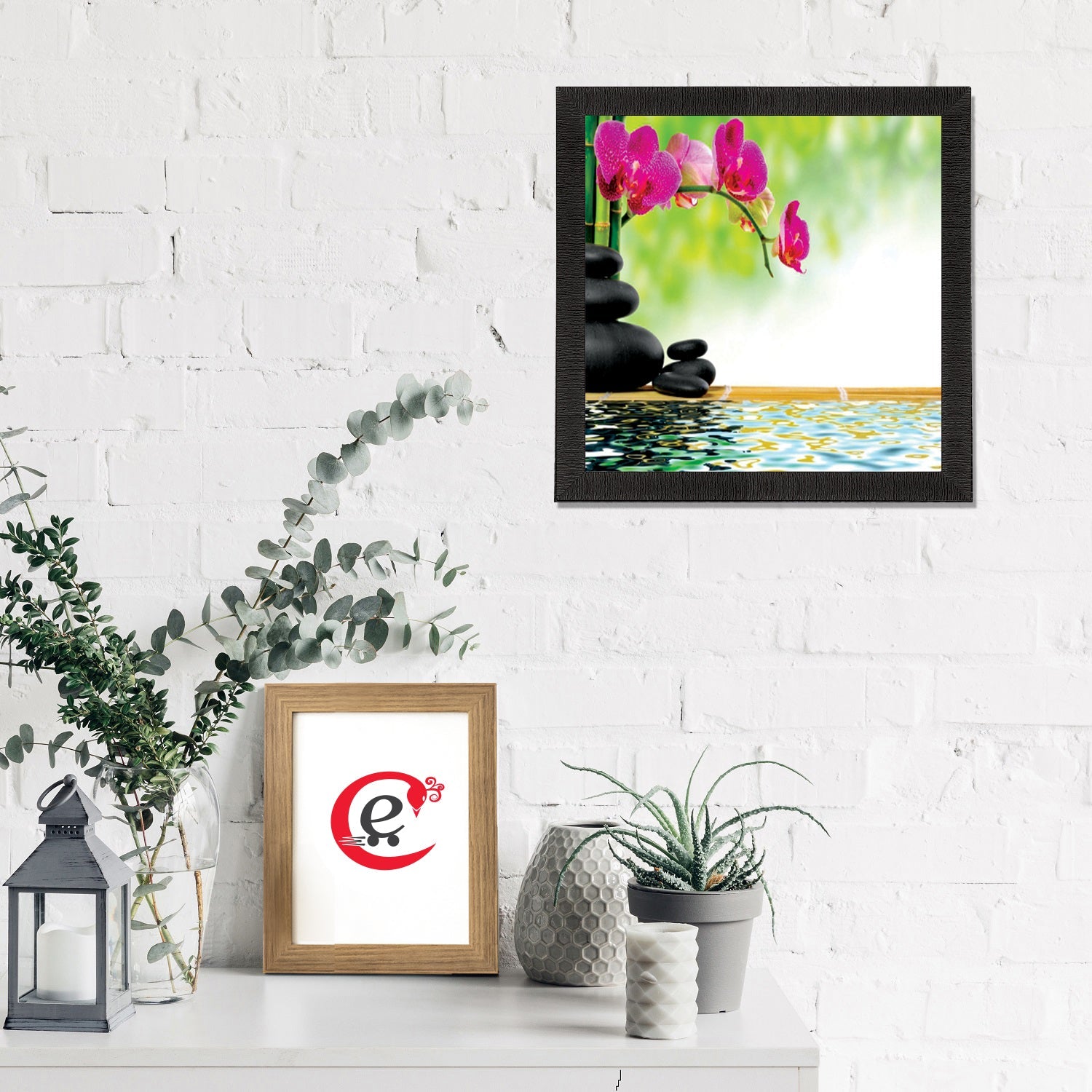 Pink Floral Satin Matt Texture UV Art Painting Kafalo