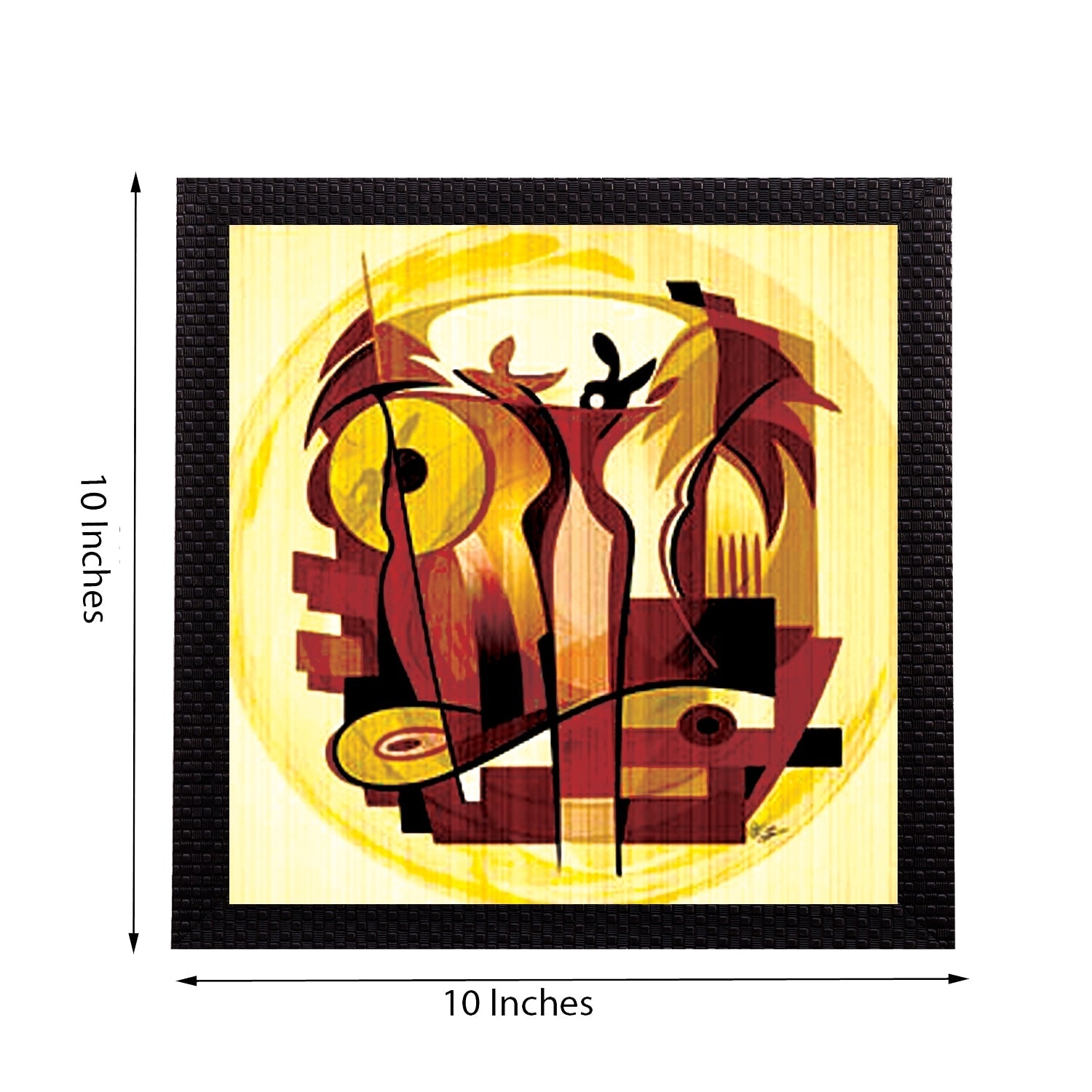 Modern Art Satin Matt Texture UV Art Painting Kafalo