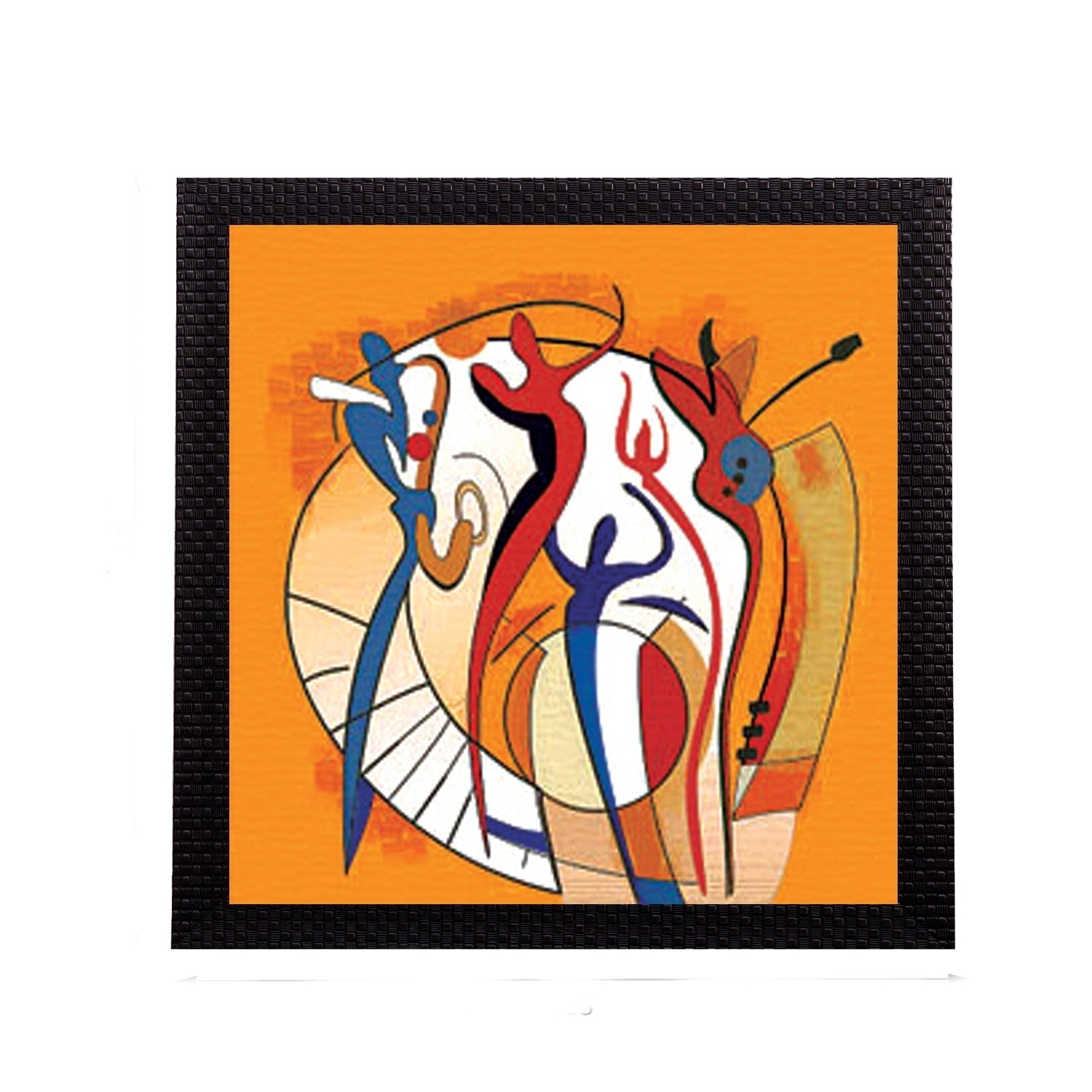 Human Figurine Modern Art Satin Matt Texture UV Art Painting Kafalo