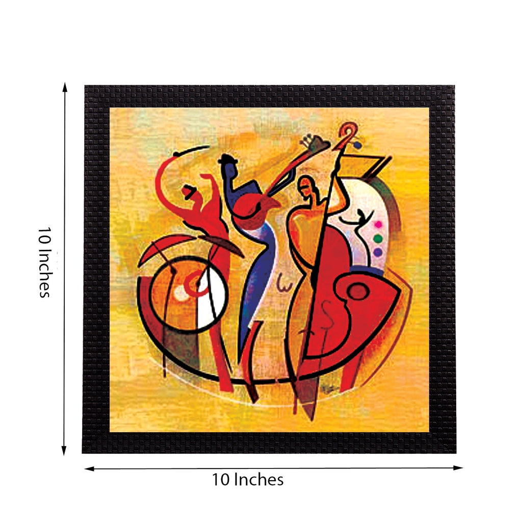 Modern Art With Human Figurine Satin Matt Texture UV Art Painting Kafalo