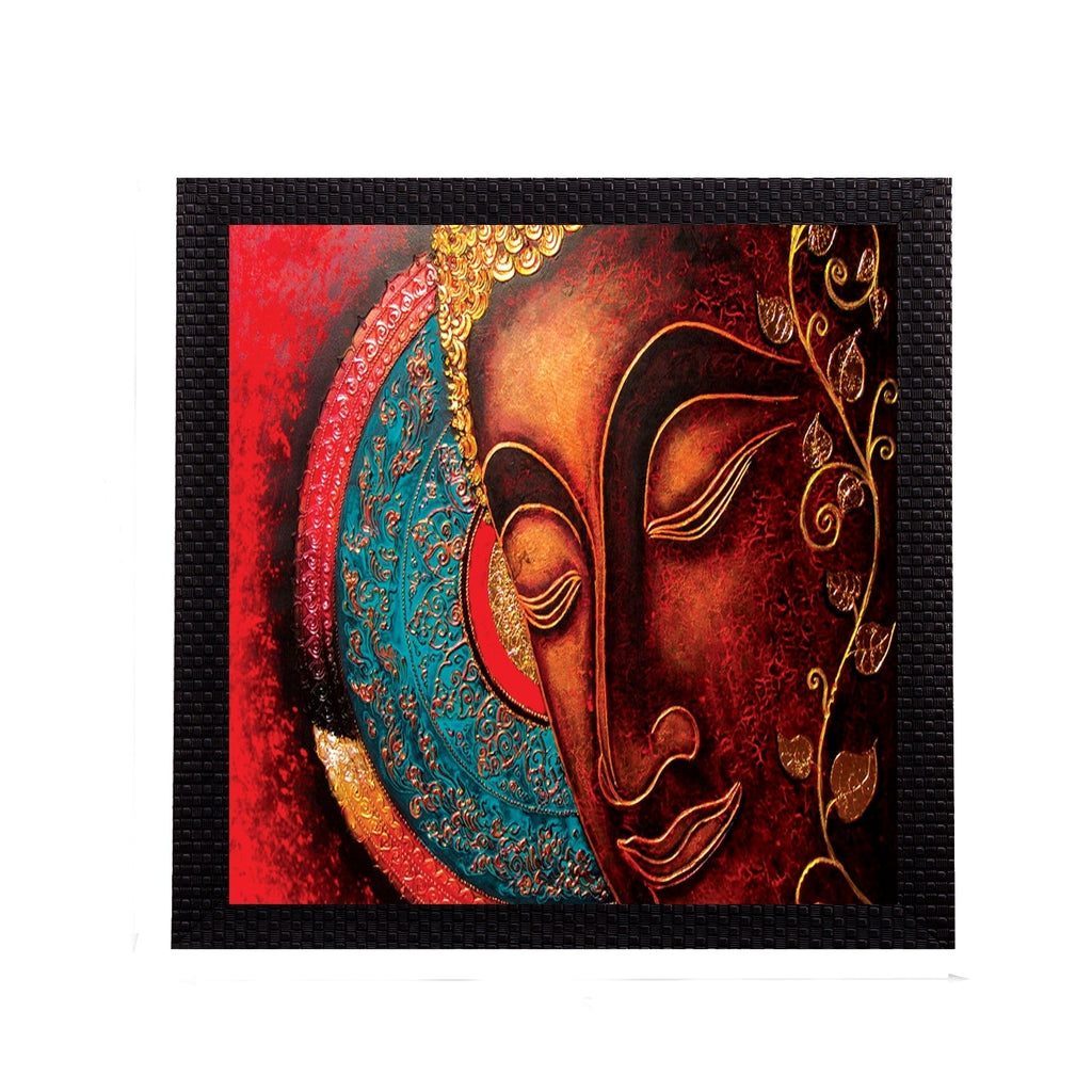 Lord Buddha Satin Matt Texture UV Art Painting Kafalo