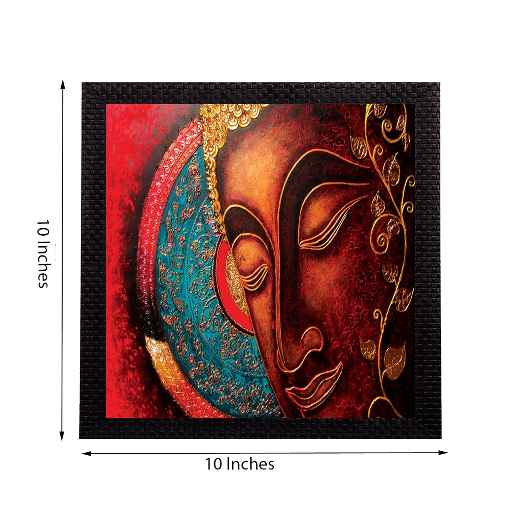 Lord Buddha Satin Matt Texture UV Art Painting Kafalo