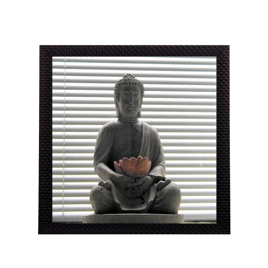Divine Lord buddha Satin Matt Texture UV Art Painting Kafalo