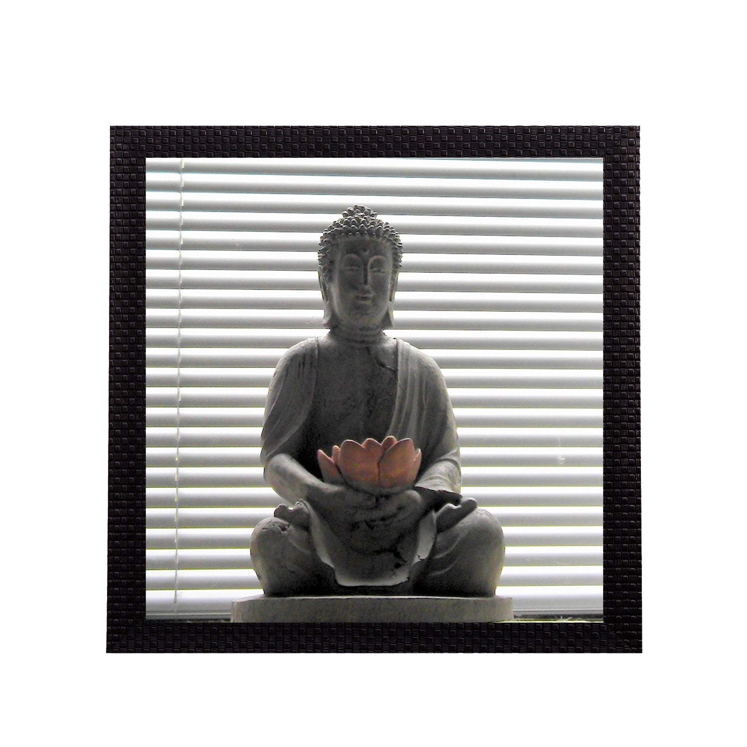 Divine Lord buddha Satin Matt Texture UV Art Painting Kafalo
