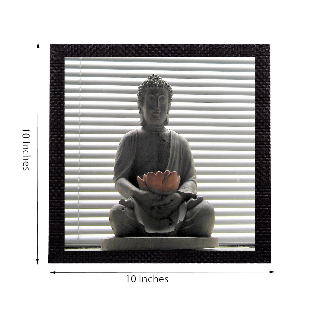 Divine Lord buddha Satin Matt Texture UV Art Painting Kafalo
