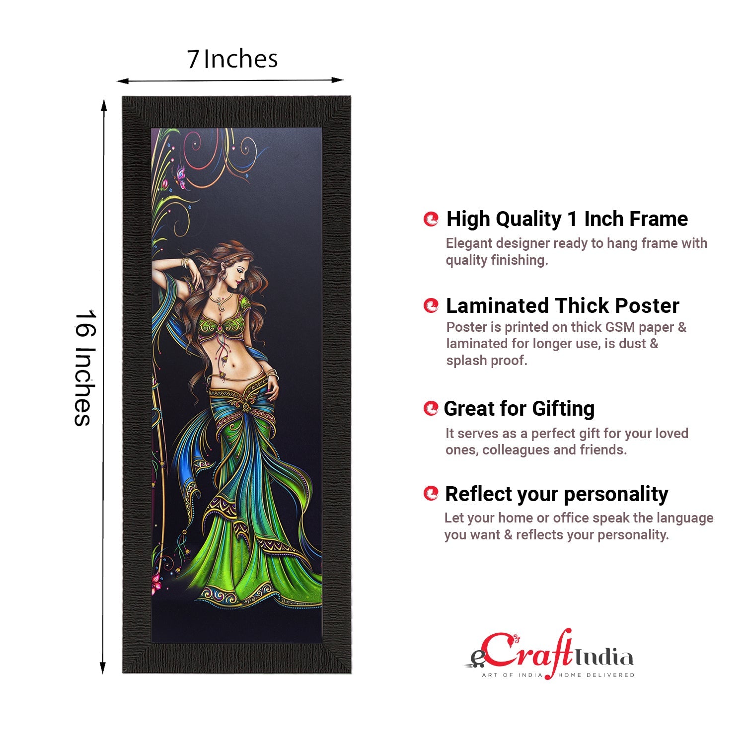 Beautiful Woman Satin Matt Texture UV Art Painting Kafalo