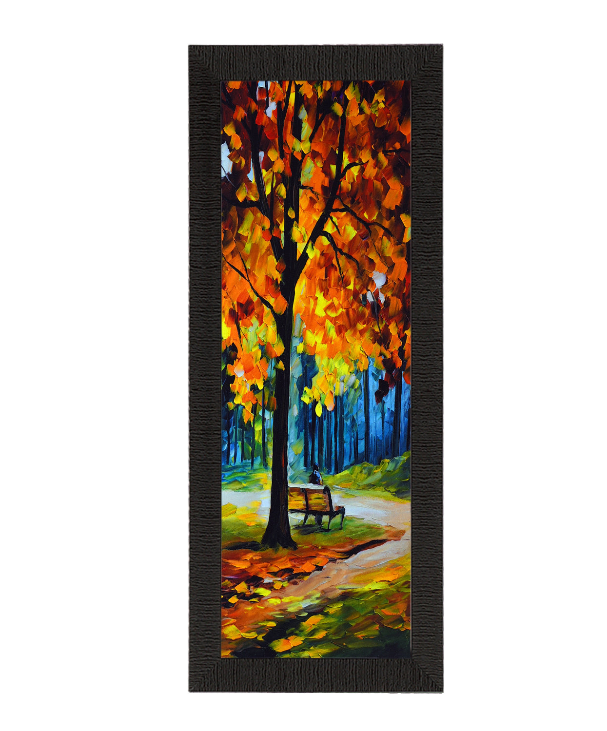 Scenic view Satin Matt Texture UV Art Painting Kafalo
