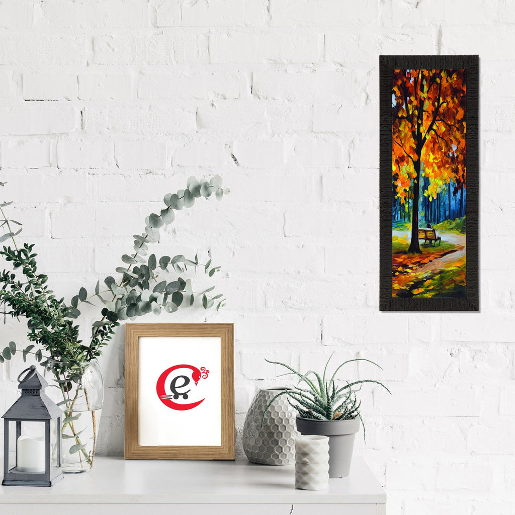Scenic view Satin Matt Texture UV Art Painting Kafalo