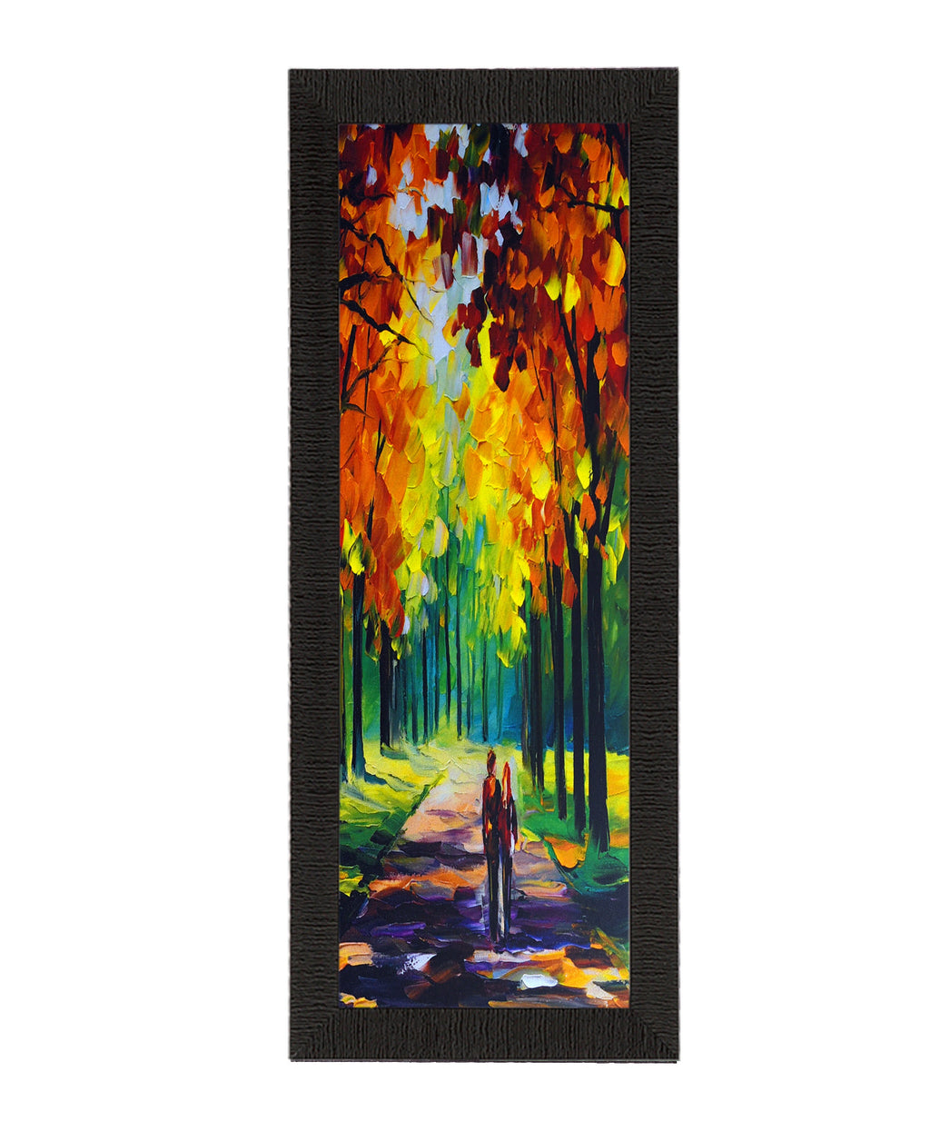 Colorful Scenic Satin Matt Texture UV Art Painting Kafalo