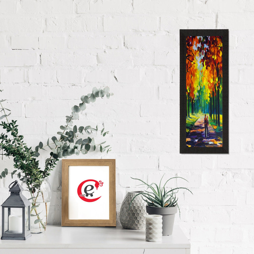 Colorful Scenic Satin Matt Texture UV Art Painting Kafalo
