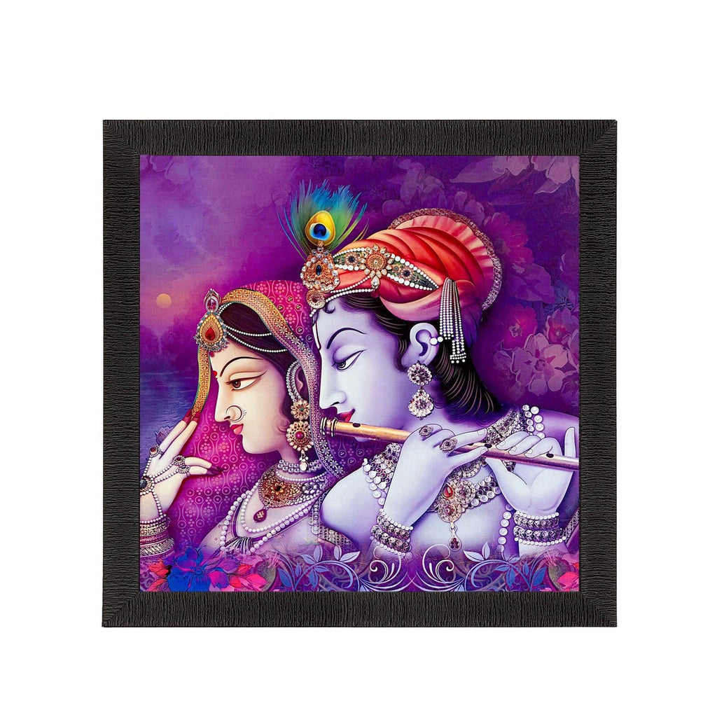 Beautiful Radha Krishna Painting Digital Printed Religious Wall Art Kafalo