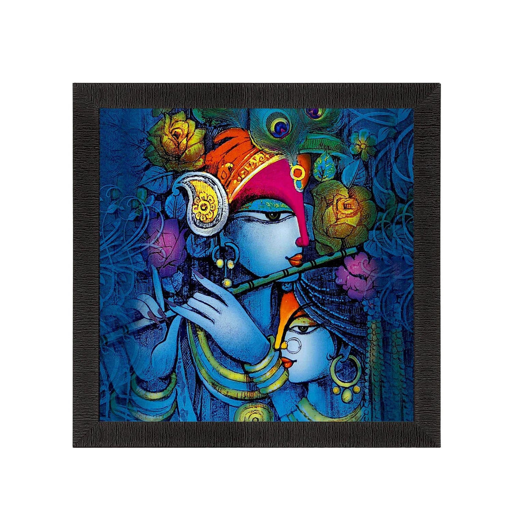 Beautiful Radha Krishna Painting Digital Printed Religious Wall Art Kafalo