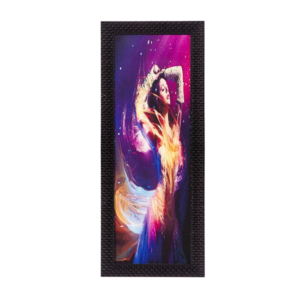 Dream Woman Satin Matt Texture UV Art Painting Kafalo