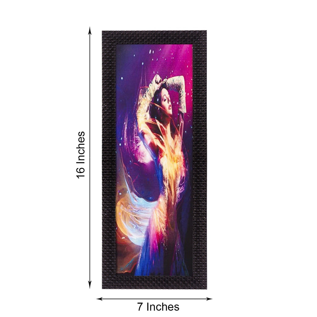 Dream Woman Satin Matt Texture UV Art Painting Kafalo