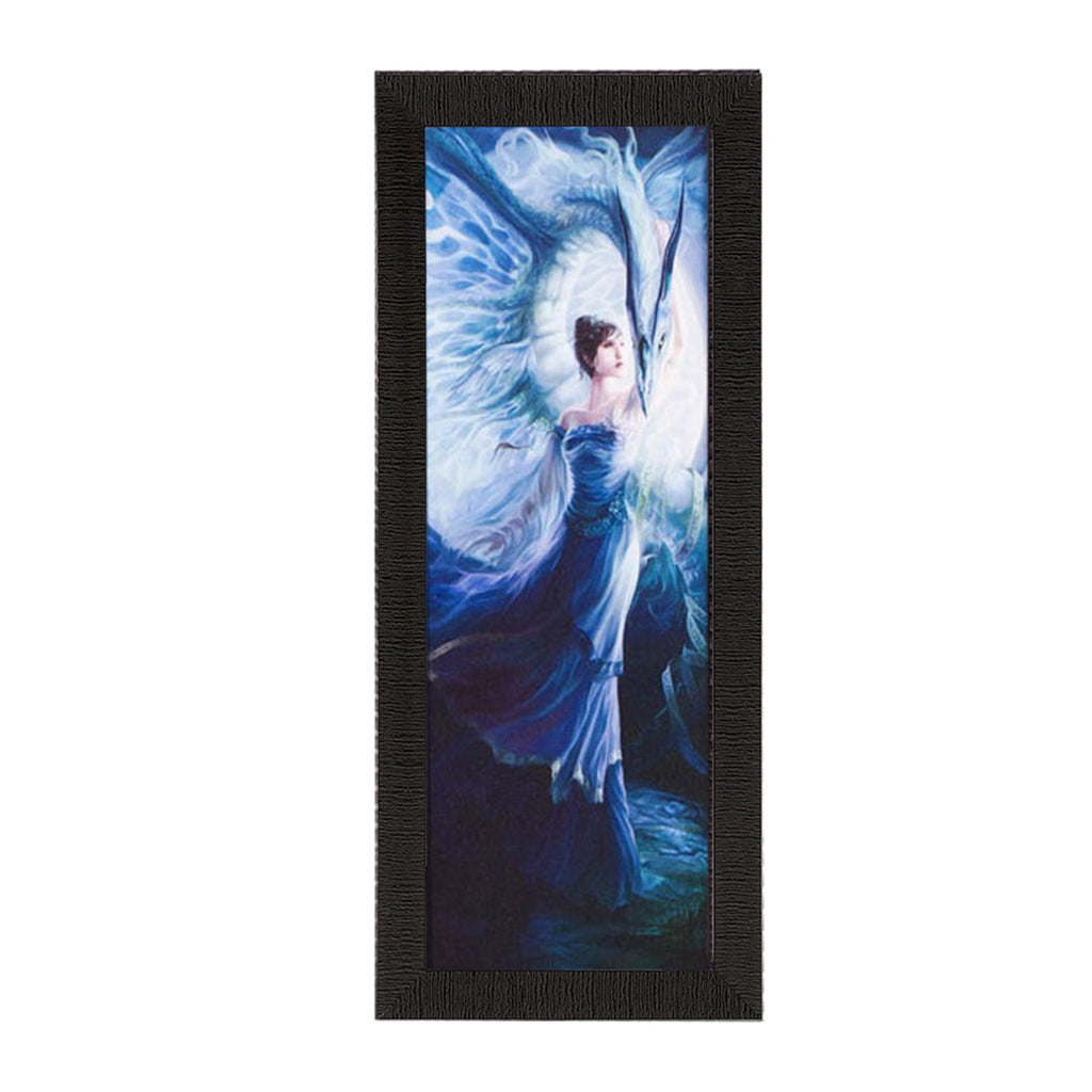 Angel Girl Satin Matt Texture UV Art Painting Kafalo