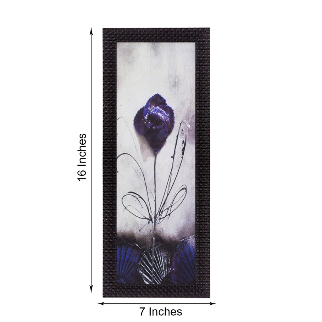 Abstract Flower Satin Matt Texture UV Art Painting Kafalo