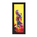 Mighty Lord Buddha Satin Matt Texture UV Art Painting Kafalo