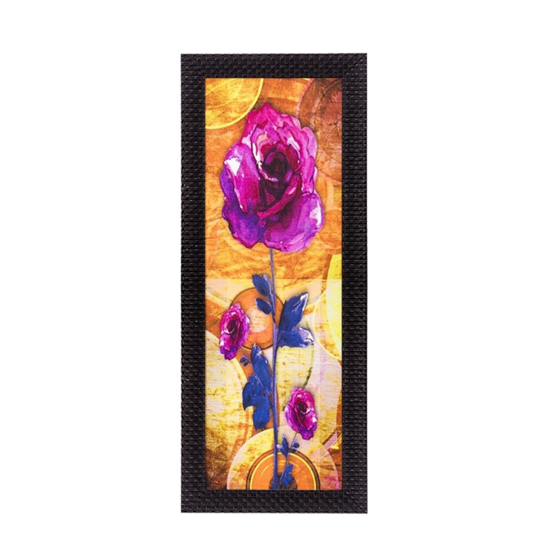 Abstract Colorful Flower Satin Matt Texture UV Art Painting Kafalo