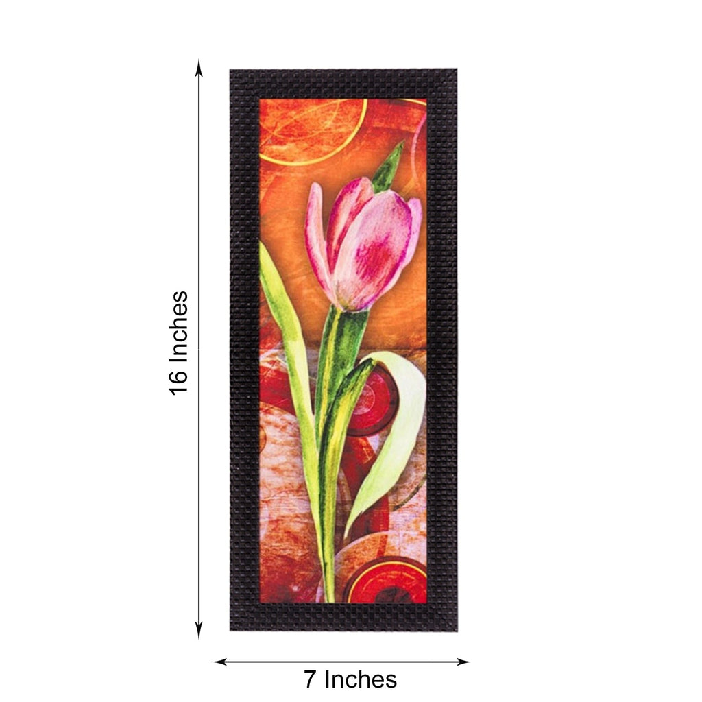 Abstract Colorful Flowers Satin Matt Texture UV Art Painting Kafalo