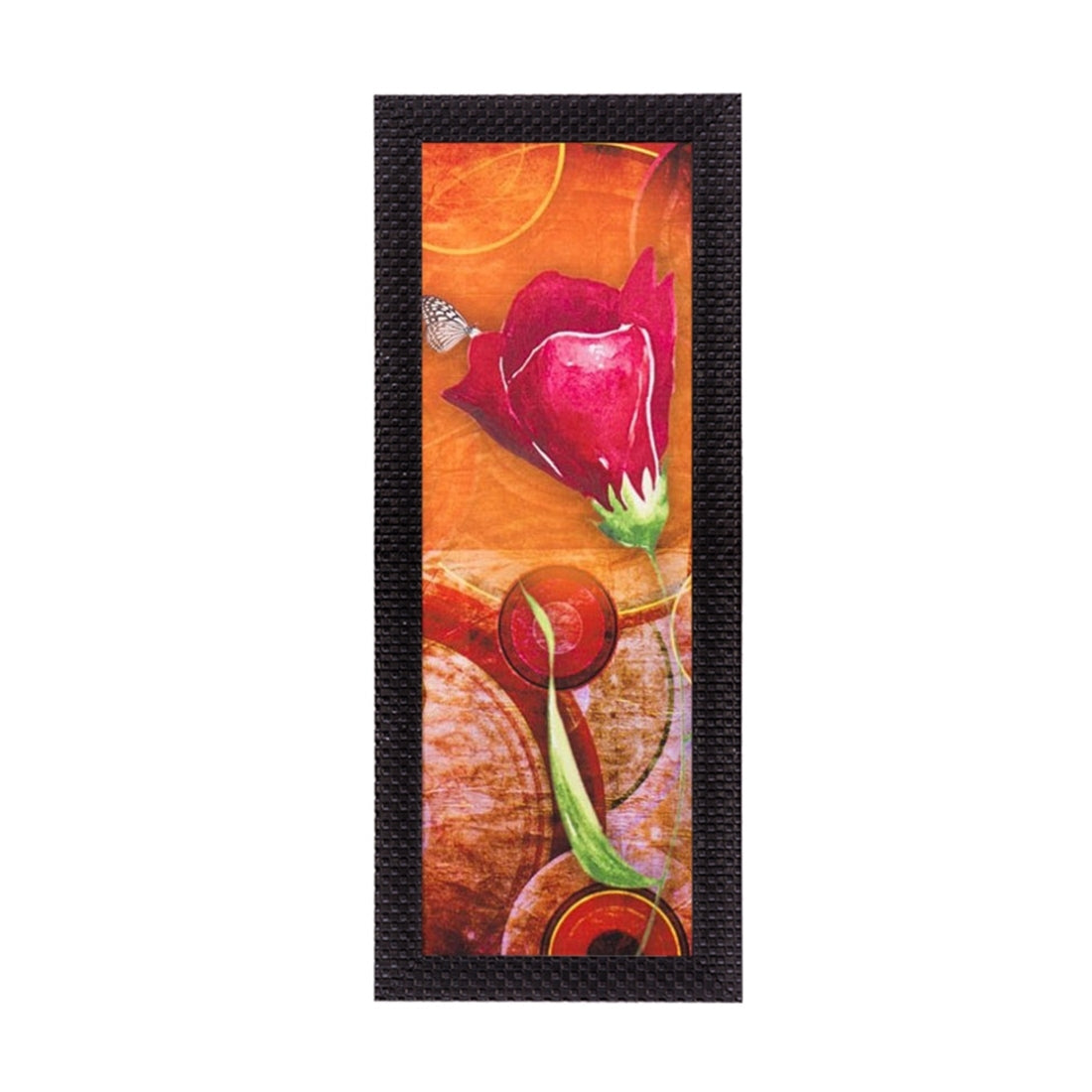 Abstract Colorful Flowers Satin Matt Texture UV Art Painting Kafalo