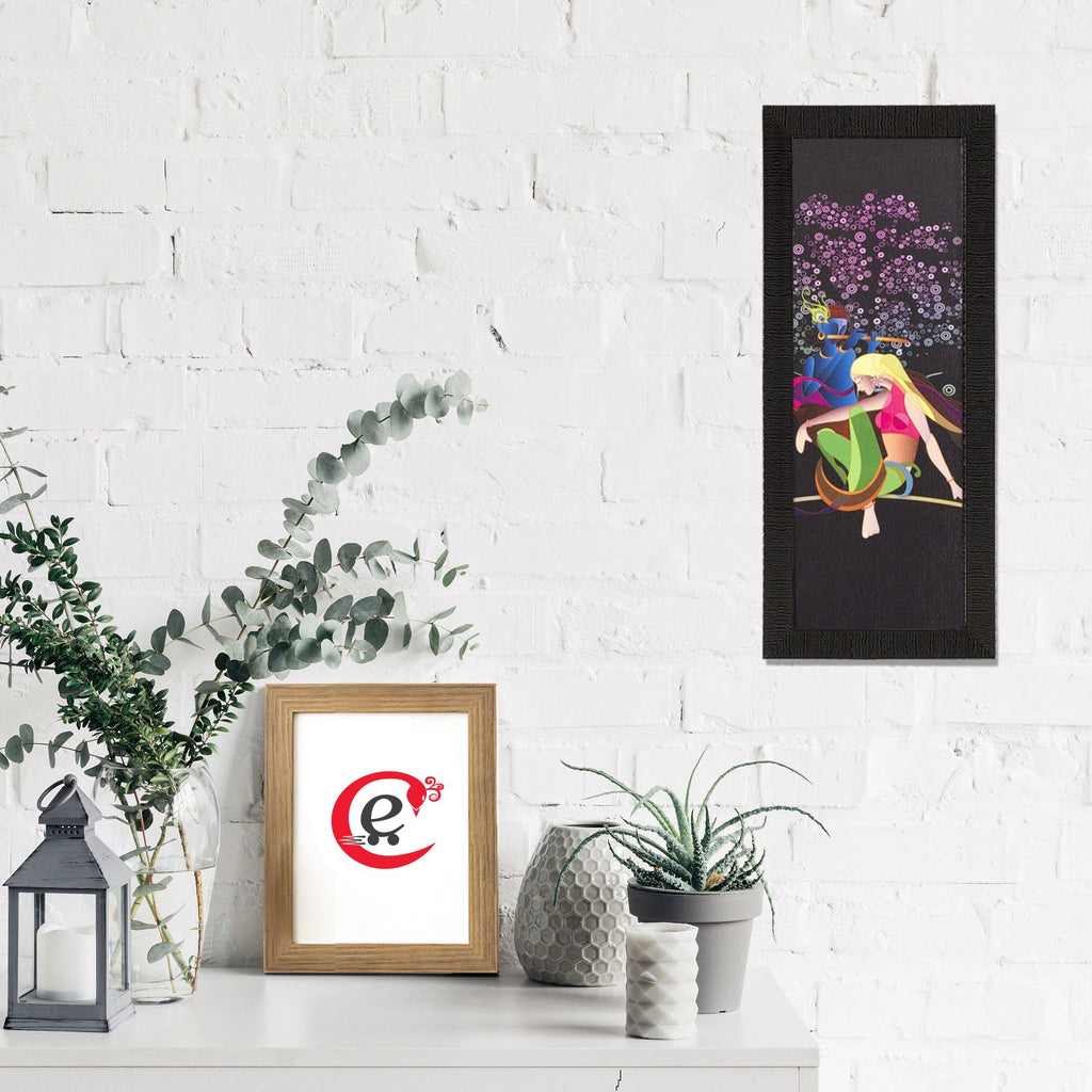 Abstract Colorful Woman Pose Satin Matt Texture UV Art Painting Kafalo