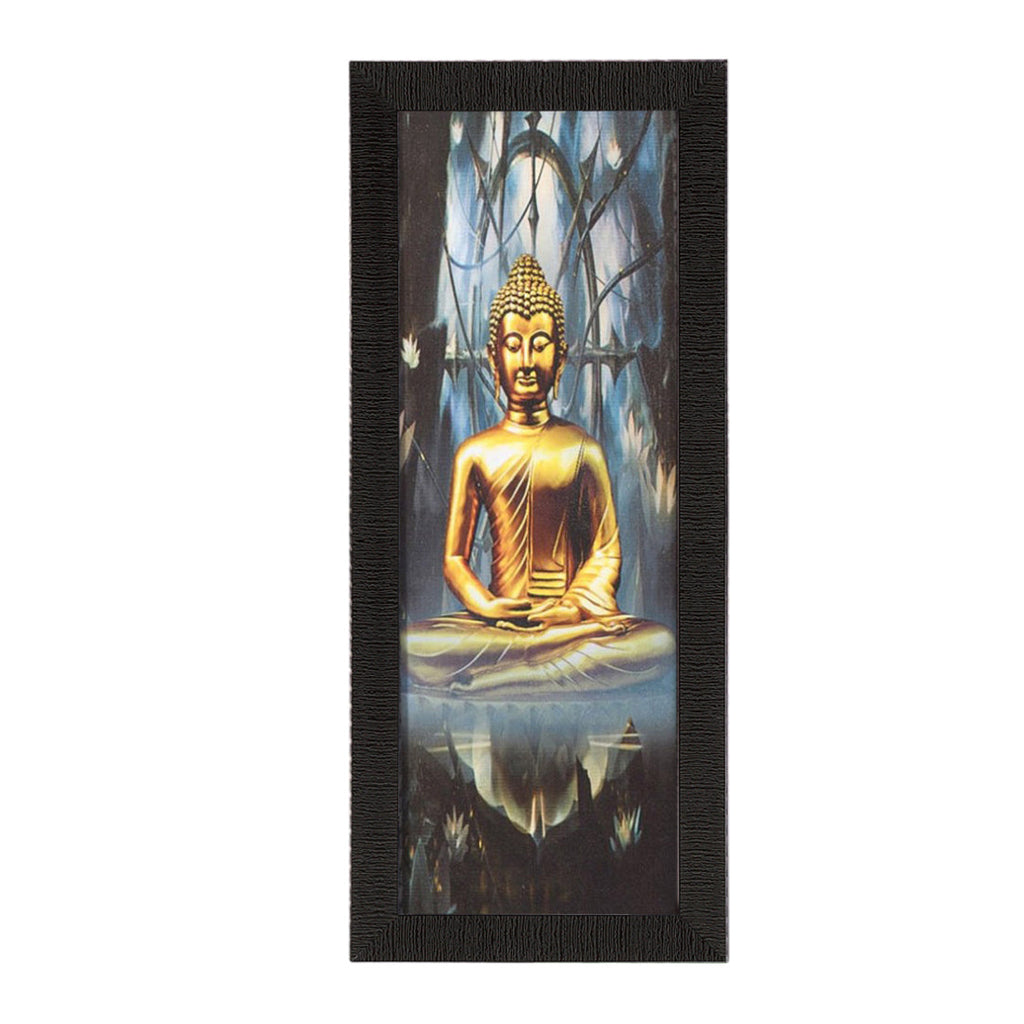 Lord Buddha Painting Digital Printed Religious Wall Art Kafalo