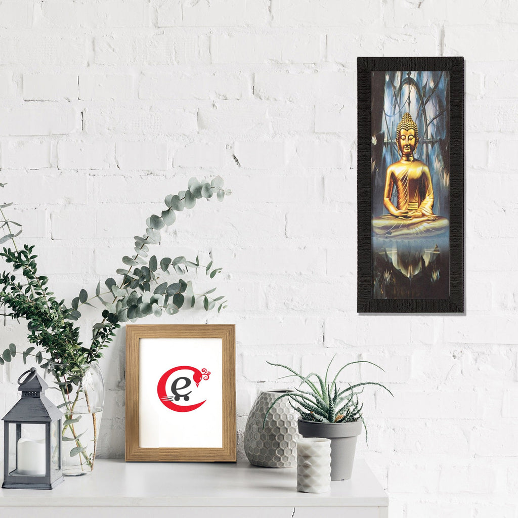 Lord Buddha Painting Digital Printed Religious Wall Art Kafalo