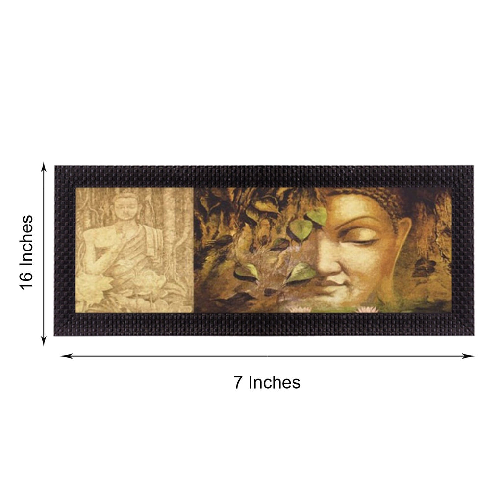 Great Lord Buddha Satin Matt Texture UV Art Painting Kafalo