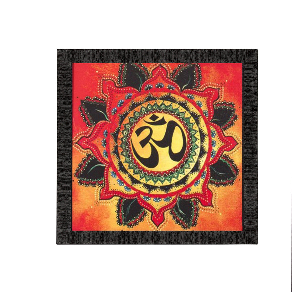 Powerful Om Satin Matt Texture UV Art Painting Kafalo