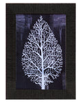 Decorative Leaf Satin Matt Texture UV Art Painting Kafalo