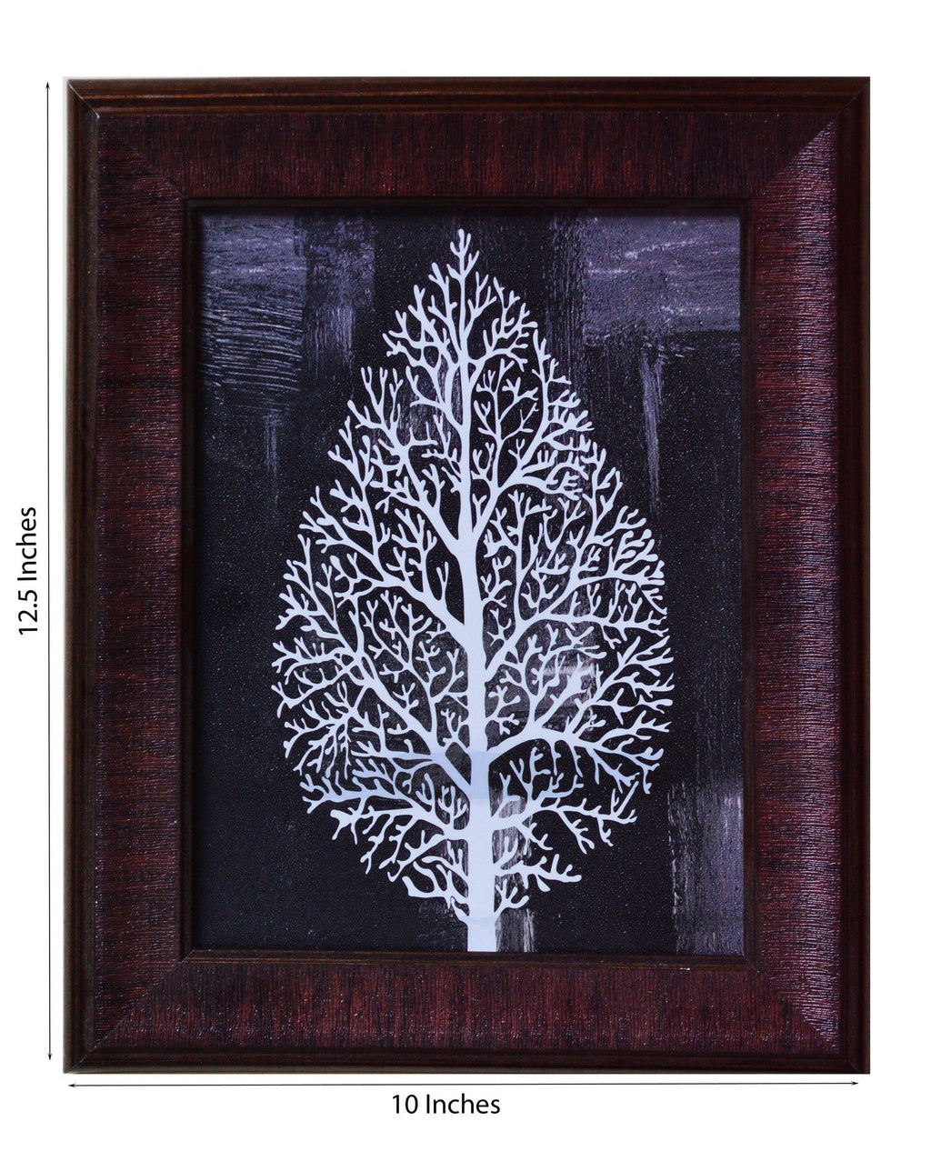 Decorative Leaf Satin Matt Texture UV Art Painting Kafalo