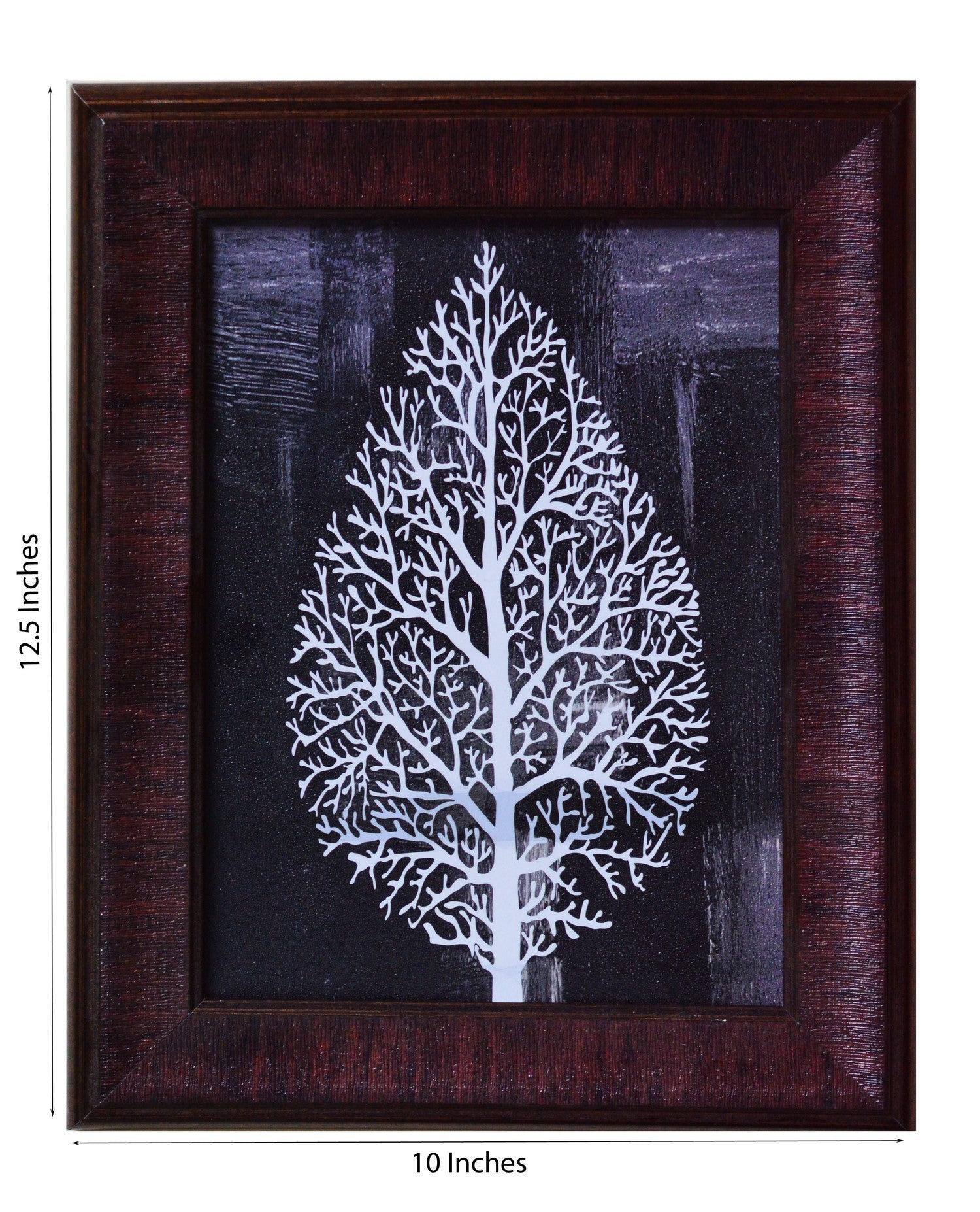 Decorative Leaf Satin Matt Texture UV Art Painting Kafalo
