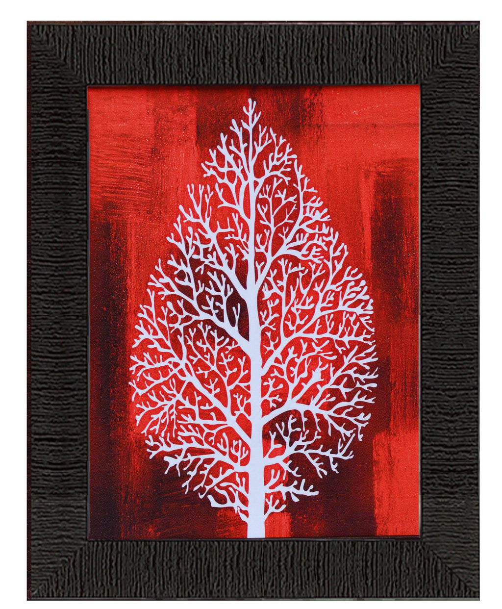Decorative Leaf Satin Matt Texture UV Art Painting Kafalo