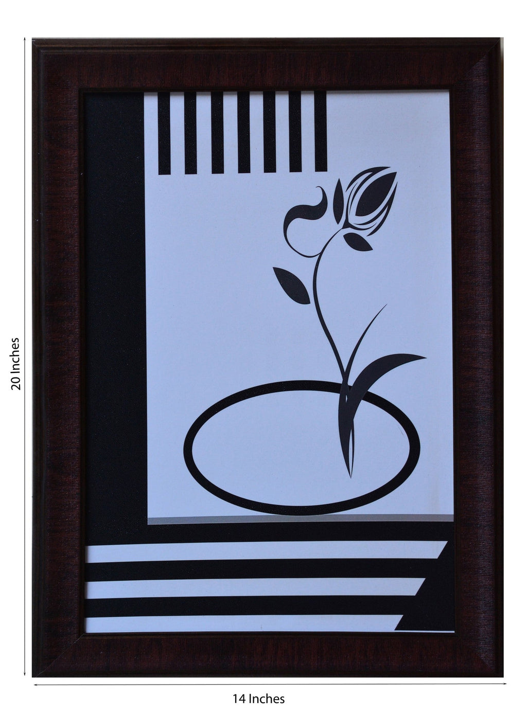 Floral Theme Satin Matt Texture UV Art Painting Kafalo
