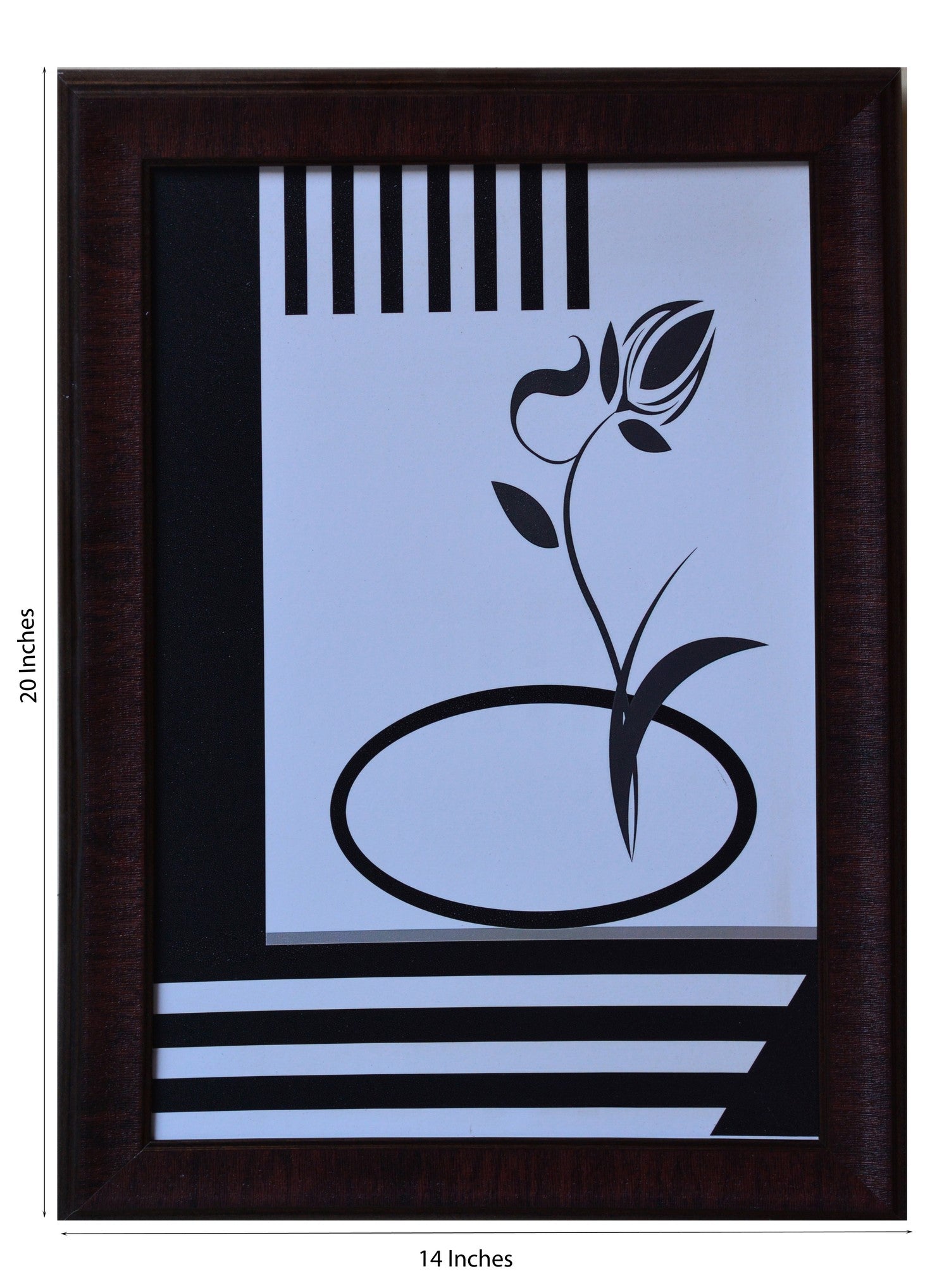 Floral Theme Satin Matt Texture UV Art Painting Kafalo