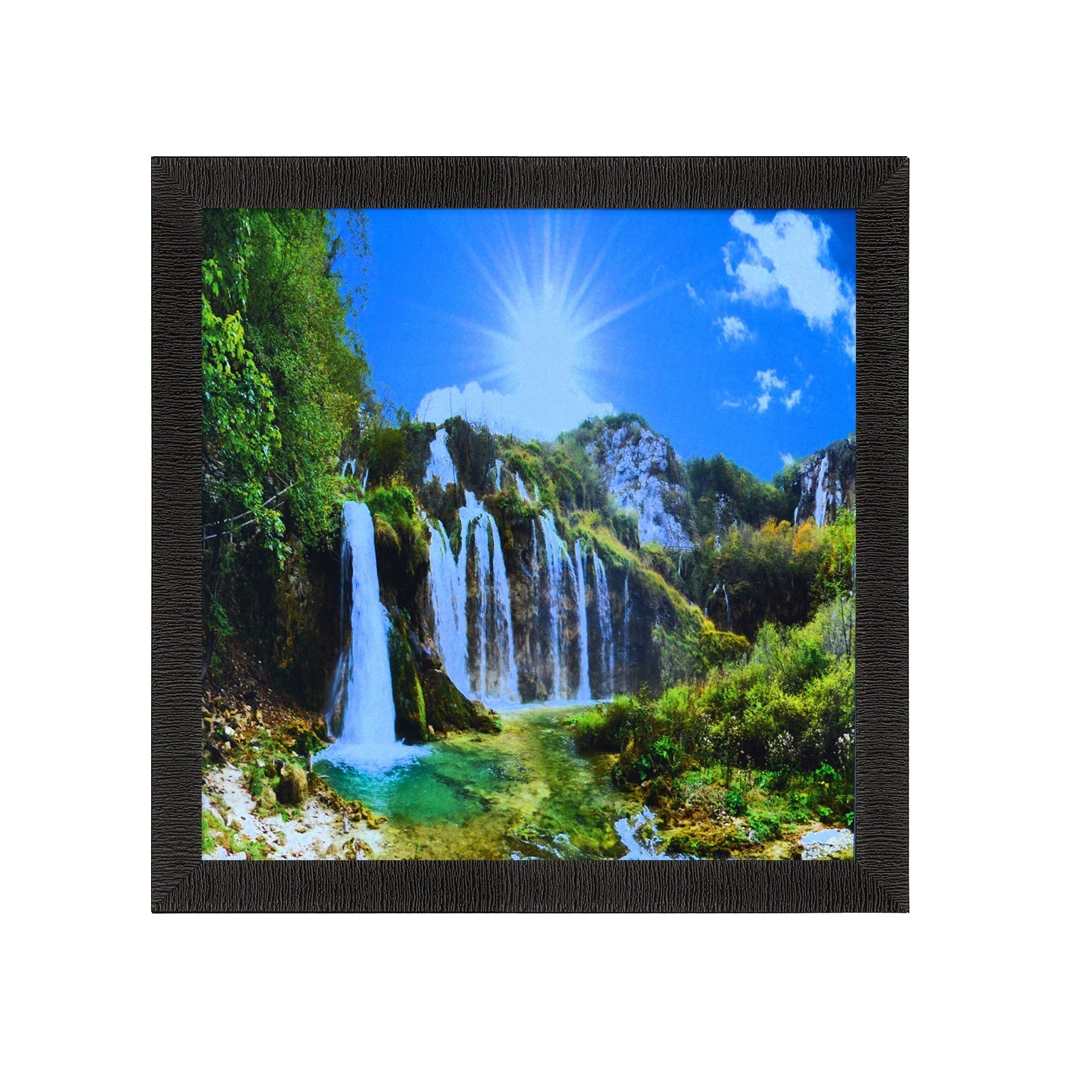 Scenery View Satin Matt Texture UV Art Painting Kafalo