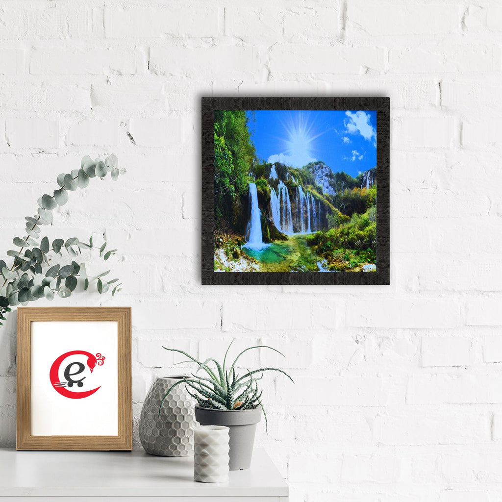 Scenery View Satin Matt Texture UV Art Painting Kafalo