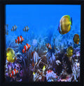 3D Sea Life view Design Satin Matt Texture UV Art Painting Kafalo