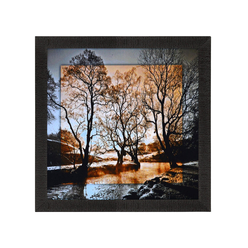 Scenery View Satin Matt Texture UV Art Painting Kafalo