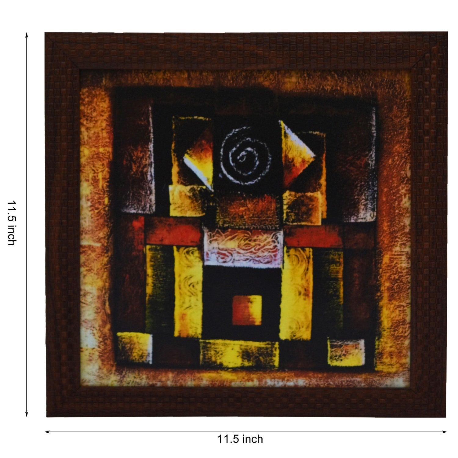 Abstract Design Satin Matt Texture UV Art Painting Kafalo