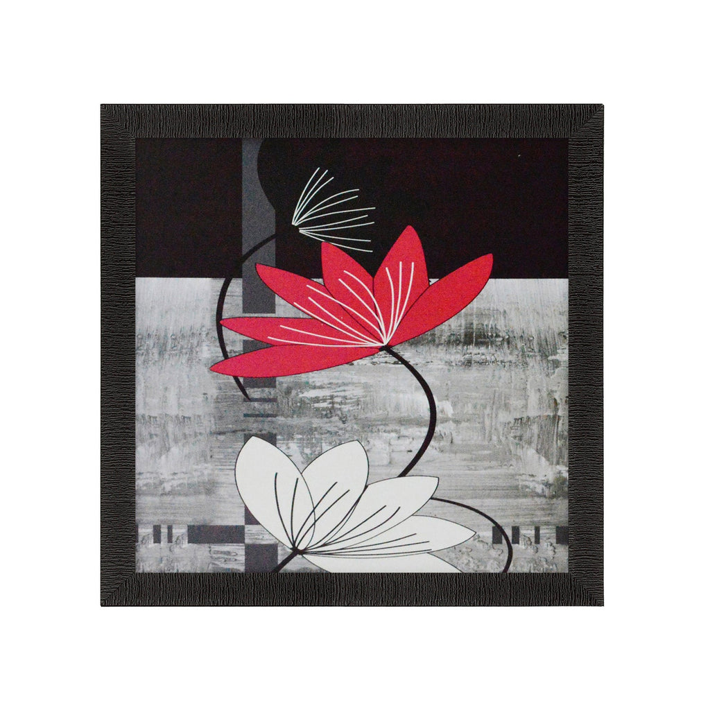 Floral Design Satin Matt Texture UV Art Painting Kafalo