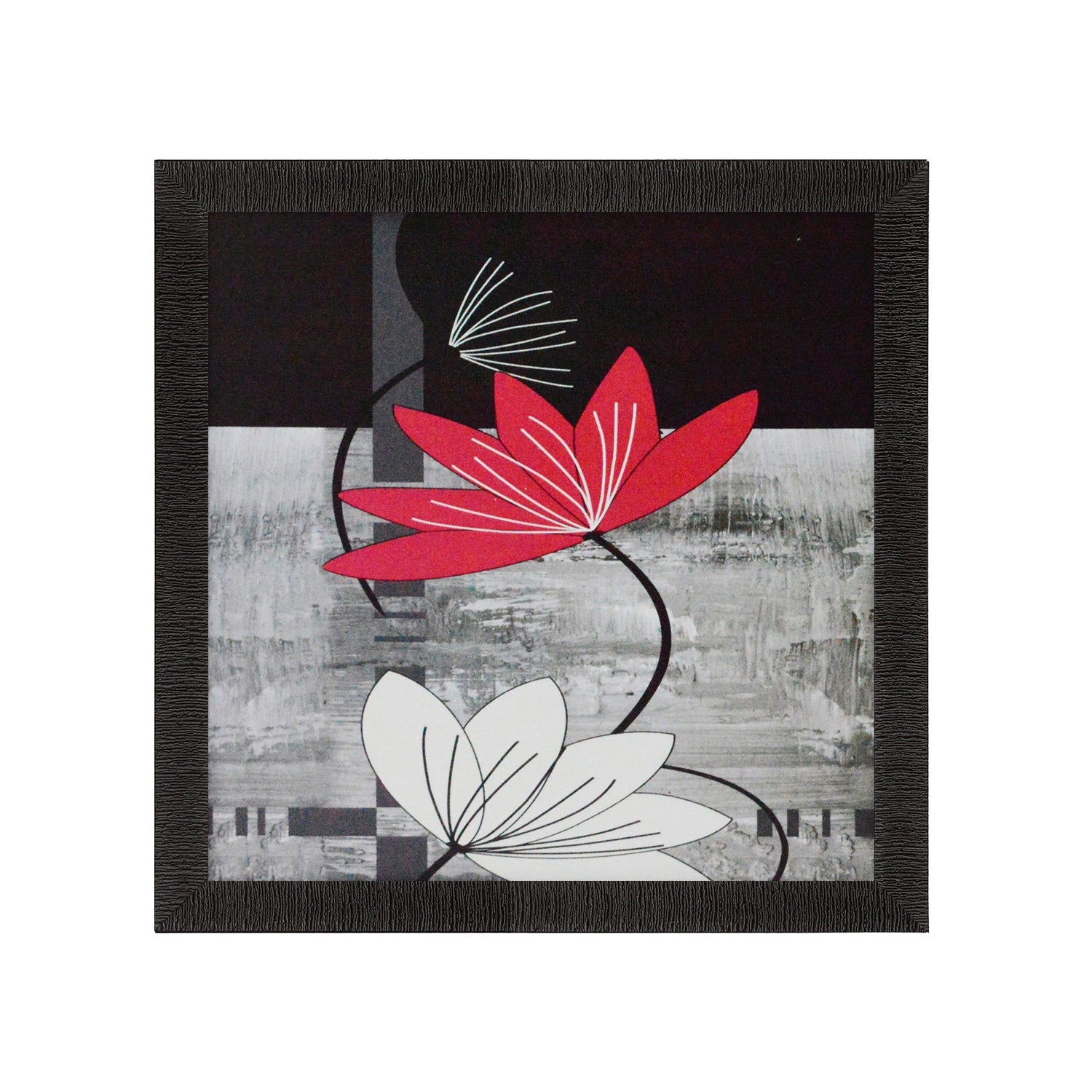 Floral Design Satin Matt Texture UV Art Painting Kafalo