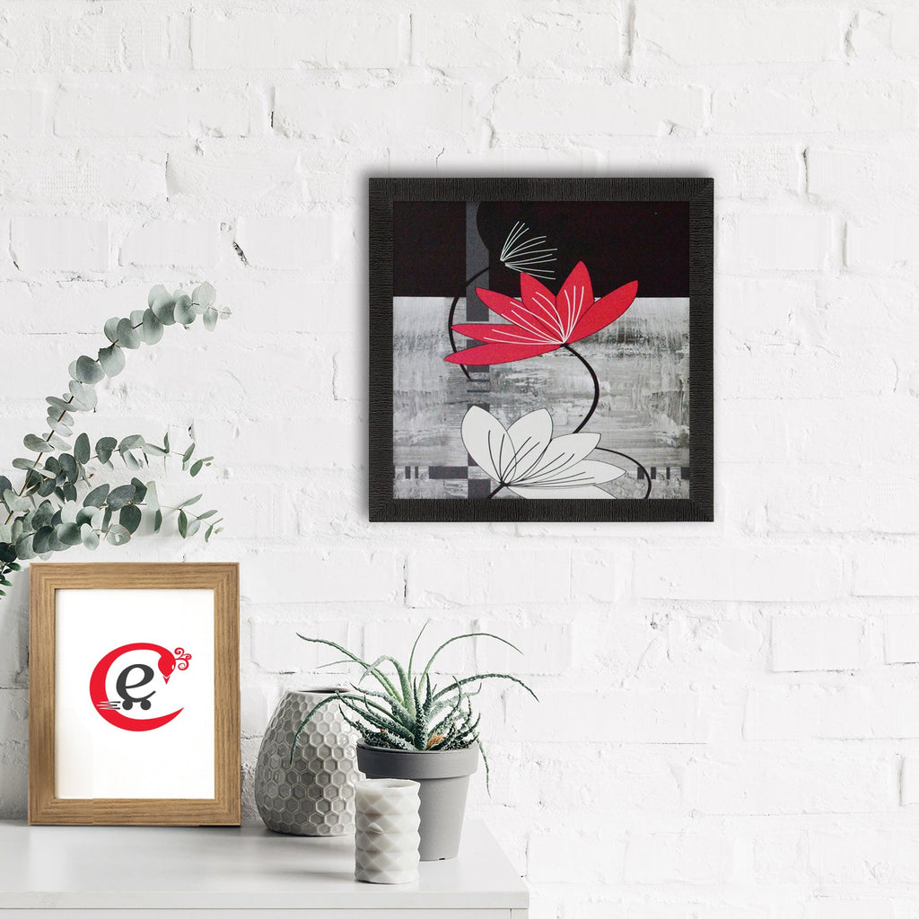 Floral Design Satin Matt Texture UV Art Painting Kafalo