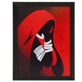 Abstract Figure Design Satin Matt Texture UV Art Painting Kafalo