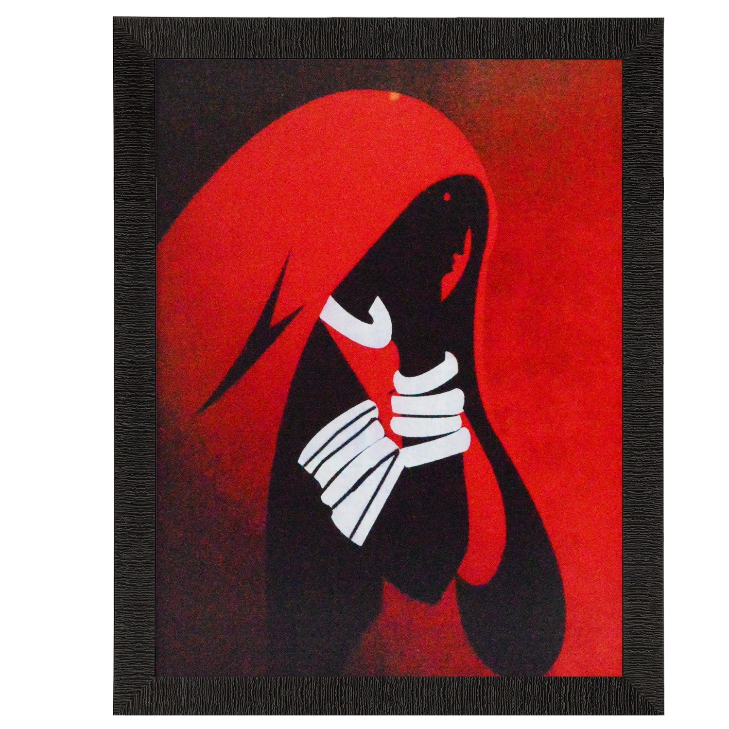 Abstract Figure Design Satin Matt Texture UV Art Painting Kafalo