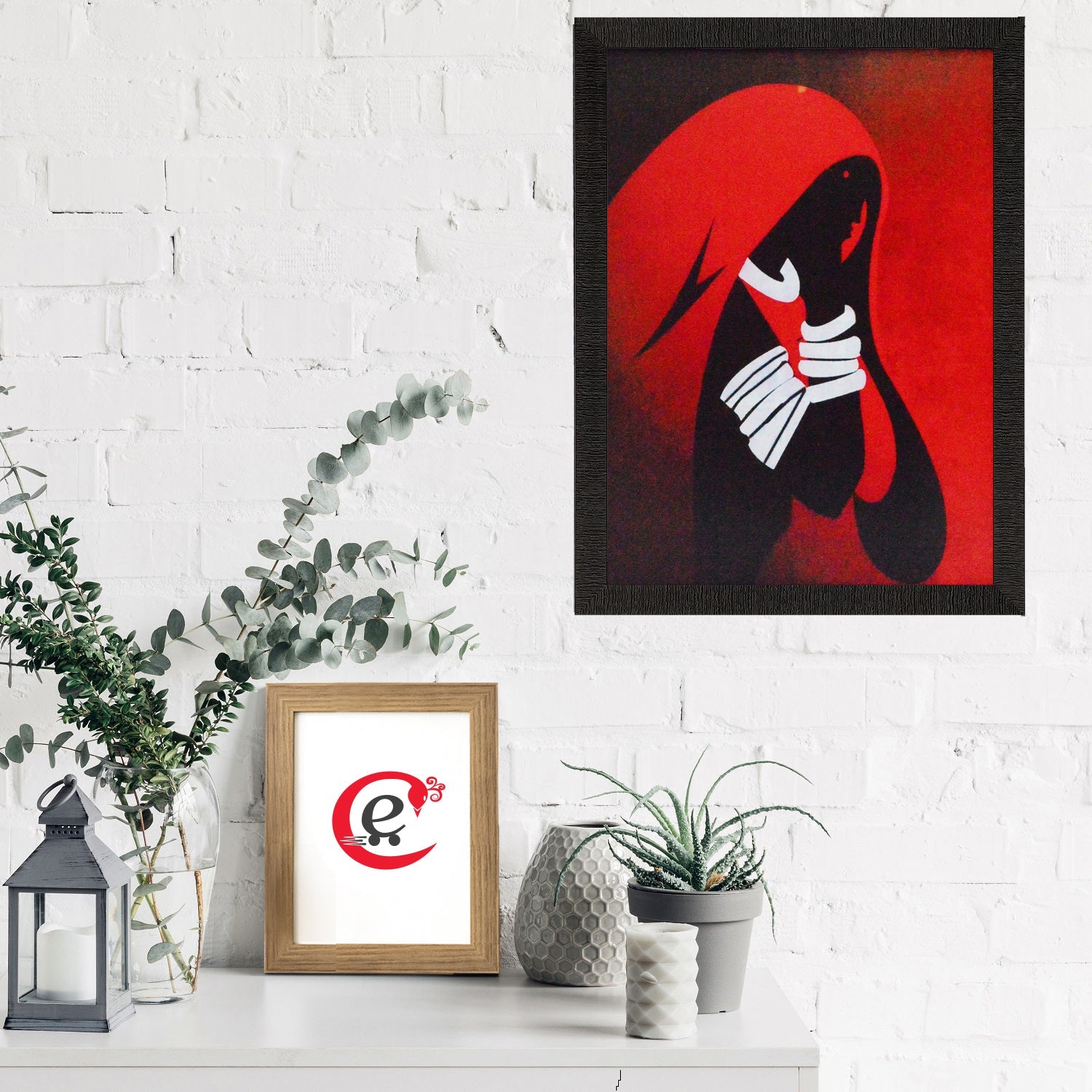 Abstract Figure Design Satin Matt Texture UV Art Painting Kafalo