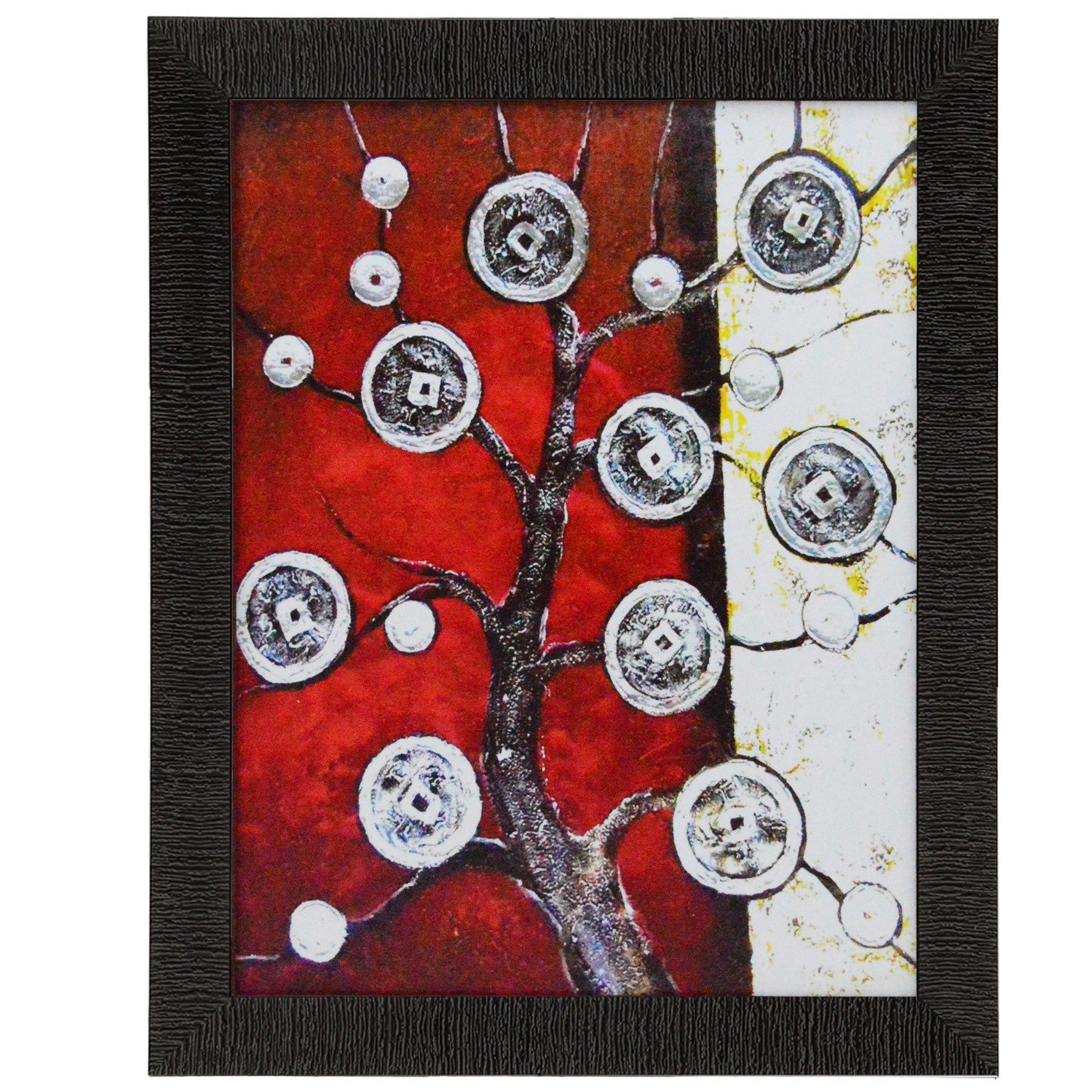 Abstract Design Satin Matt Texture UV Art Painting Kafalo